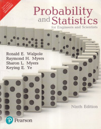 Image of Probability and Statistics for Engineers and Scientists