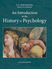 Image of AN INTRODUCTION TO THE HISTORY OF PSYCHOLOGY: 7TH ED | 2014
